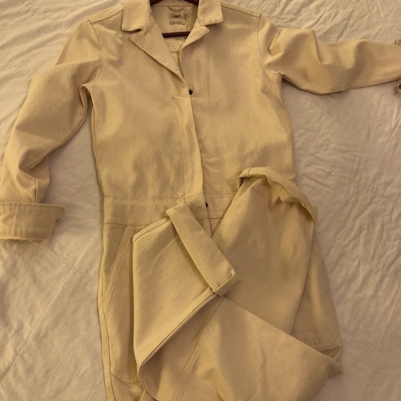 Faherty Overland Twill Jumpsuit - Picture 7 of 15